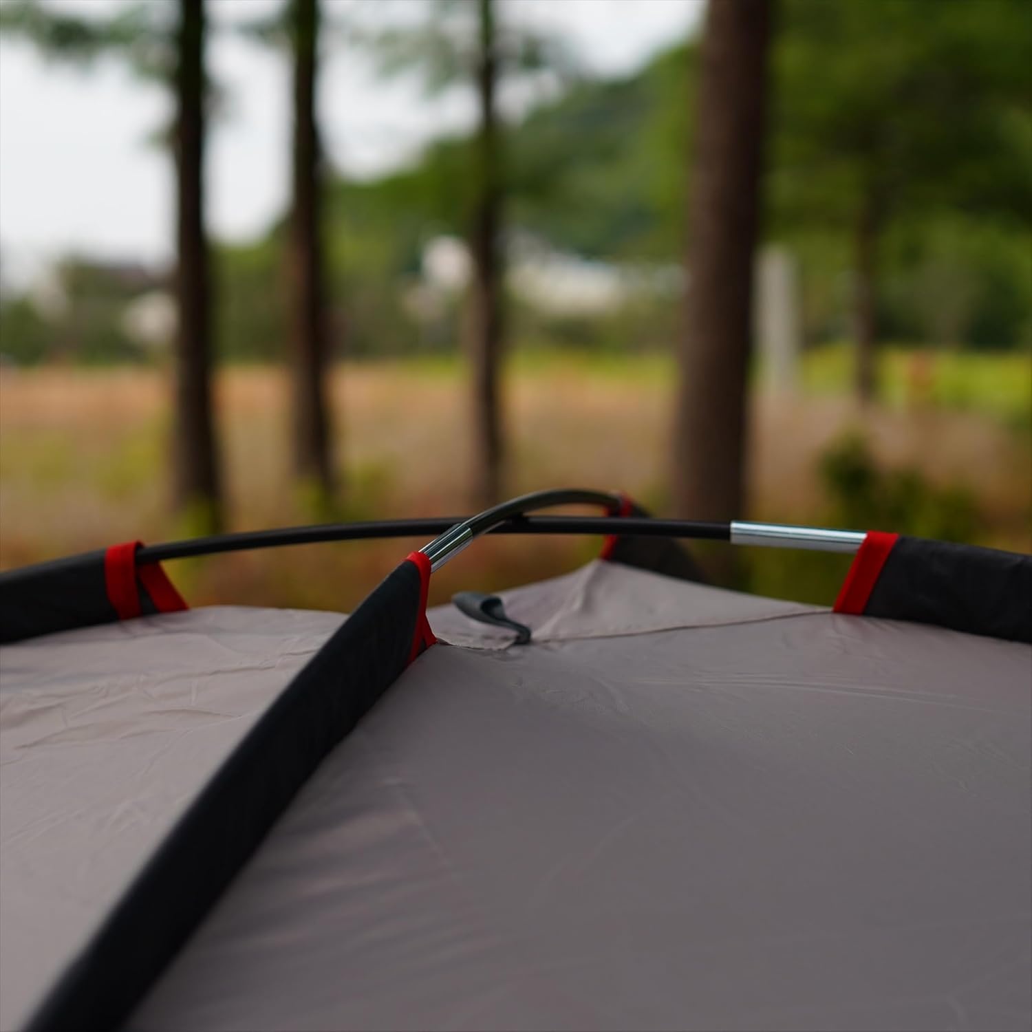 image:imageMoon Lence 4 Person Tent Waterproof PU2000mm Camping Tent Lightweight Family Camping Tent Double Layer Easy Set Up Tent for Camping Hiking Picnic Travelling