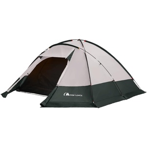 image:imageMoon Lence 4 Person Tent Waterproof PU2000mm Camping Tent Lightweight Family Camping Tent Double Layer Easy Set Up Tent for Camping Hiking Picnic Travelling