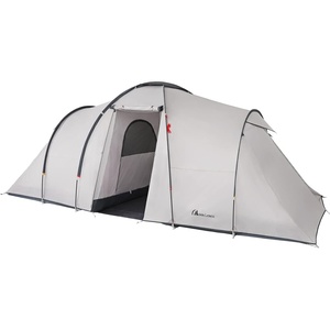 image:imageMoon Lence 8 Person Tent Family Camping Tent Waterproof Windproof with Divided Curtain for Separated 2 Rooms and Double Layer Portable with Carry Bag Outdoor